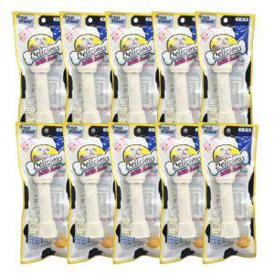 강아지 고소한 우유껌 7인치 10P 치석관리 대형견