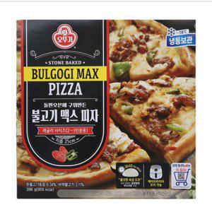 AFOOD 오뚜기 냉동 불고기 맥스 피자 396g