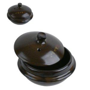 국산 황토 도자기 내열 뚝배기 보신 국밥 된장 찌개 돌솥 1호