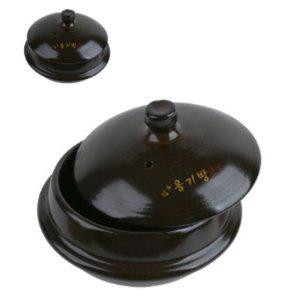 국산 황토 도자기 내열 뚝배기 보신 국밥 된장 찌개 돌솥 2호