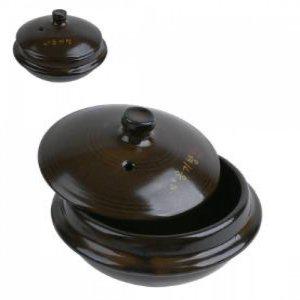 국산 황토 도자기 내열 뚝배기 보신 국밥 된장 찌개 돌솥 1호