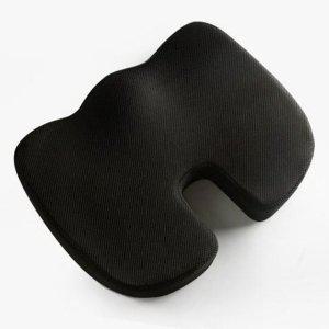 꼬리뼈 바른자세방석 엉덩이 골반 도넛 메모리폼 메쉬