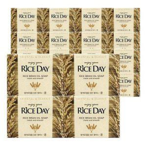 라이온 라이스데이 쌀 세수 비누 윤 90g 4개입 5개