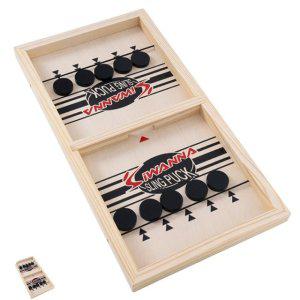 보드게임종류 카페 숫자 컬링 뽑기판 미니 슬링퍽 우드 테이블 게임완구 장난감 완구