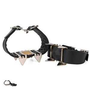 휴대용아이젠 도시형 신발 등산화 미끄럼방지 스노우 빙판 등산아이젠 등산용 4핀 원밴드 신발