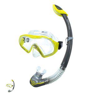 물안경마스크 수영 풀페이스 어린이 수중호흡 스노쿨링마스크 스노클링세트 시니어 수경 네온