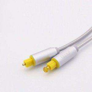 광케이블 회색 오디오 스피커 1.5M 연결선 스테레오