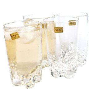 유리 맥주컵 맥주잔 글라스 330ml 술잔 4p 쥬스컵