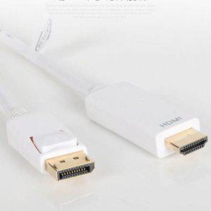 2m Display Port HDMI 케이블 1.2 to NETmate