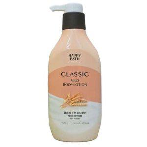 해피바스 바디크림 바디로션 베이비 파우더 보습 수분