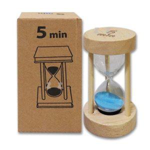 시계 사우나 모래 타이머 모래시계 찜질방 나무 5분
