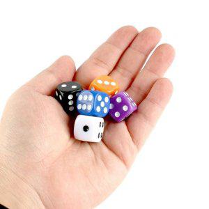 컬러 주사위 게임용 놀이 도구