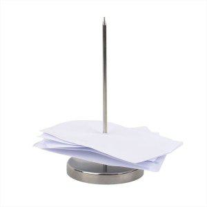 목욕 영수증 홀더 실버색 빌지 꽂이 탁상용 수납 성인용