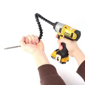 드릴 코브라 플렉시블 홀더 40cm 연장툴 긴비트 액세서리