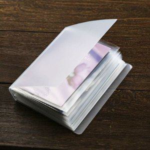 포토카드 정리 바인더 A6 수납용 슬리브 40매 포카카드 보관함