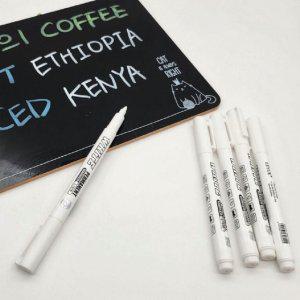 유성 마커펜 1mm 화이트 페인트 필기구 드로잉 마커