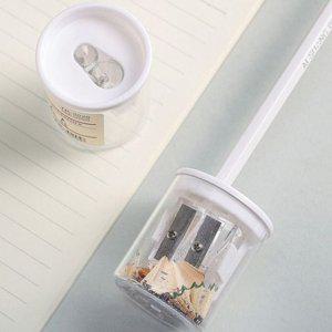 휴대용 미니 연필깎이 수동 연필깎기 간편한 연필 연삭기