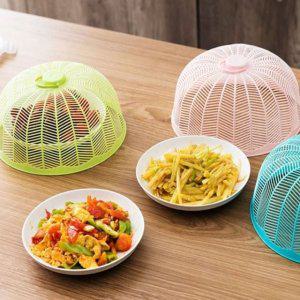 음식 위생 보호 덮개 벌레차단 밥상 보관망 요리용 식힘망