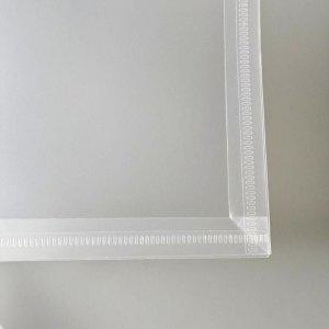 투명 지퍼 파일 포켓 파우치 A5 클리어 정리함 문서 보관