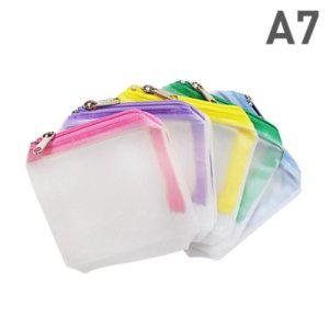 스모키 케이스 지퍼형 수납 문서 정리함 다용도 필통