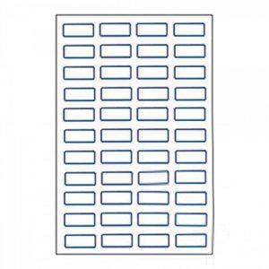 직사각형 라벨 스티커 분류용 정리 21x10mm 10매