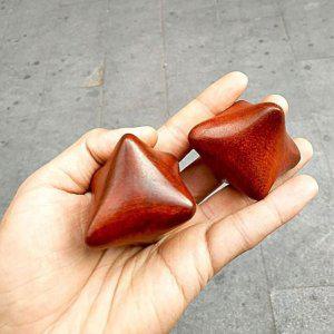 손지압기 발바닥 마사지볼 원목 육각형 발마사지 도구 지압볼 마사지용품