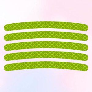 자전거 오토바이 차량용 야광 반사 스티커 휠 안전스티커 반사시트