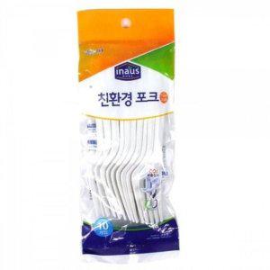 다회용 플라스틱 포크 내구성 높은 식사용 환경 친화적 식기