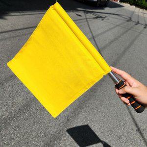 체육대회 응원 깃발 노란색 행사 스포츠 컬러