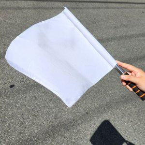 체육대회 응원 깃발 화이트 색상 스포츠 행사