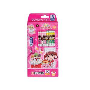 캐릭터 연필 학용품 학생용 디자인