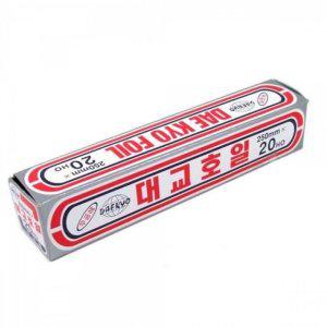 음식 포장 알루미늄 호일 대형 고등어 요리 재사용 가능 포장지