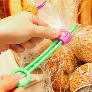 식빵 봉지 밀폐용 집게 밀봉끈 과자 보관용