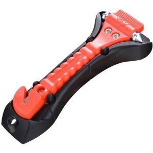 차량 안전탈출 망치 유리깨기 비상탈출 도구 벨트 절단 해머