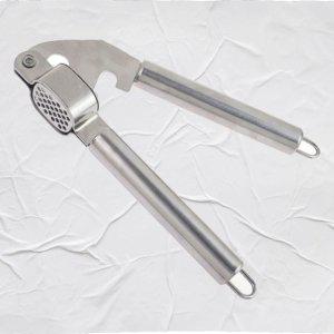 스텐 마늘 다지기 주방 집게형 분쇄기 손동작 다짐기 수동 가정용 마늘기