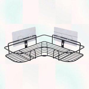 욕실 코너 정리대 공중부양 선반 샴푸 비누 수납 코너선반 흡착식 욕실소품 정리함