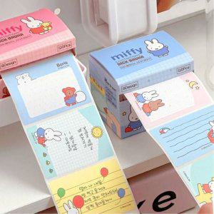 스티커 메모지 다회용 사무용 메모용지