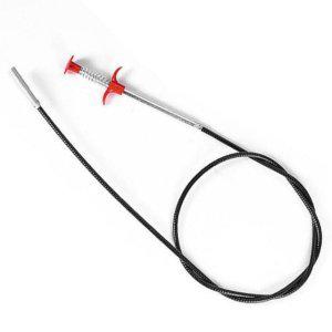 변기 세면대 막힘 제거 스프링 집게 160cm 욕실 청소 도구