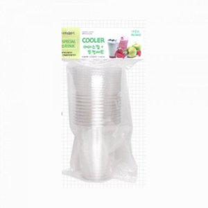 테이크아웃 아이스컵 뚜껑 플라스틱 음료컵 410ml 용량 컵세트