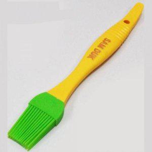 실리콘 양념 붓 랜덤 색상 조리용 기름 바른 솔 김