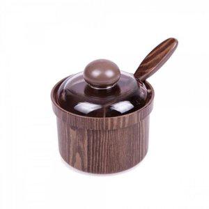 양념 보관용 통 디자인 단지 1호 업소용 우드 양념통