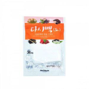 일회용 국물팩 위생 다시백 소형 36매입 음식 보관망 주방 소품