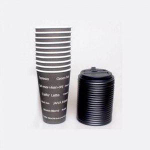 테이크아웃 종이컵 뚜껑세트 480ml 일회용 커피컵 포장음료컵