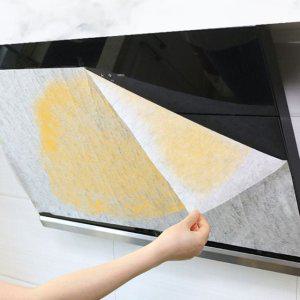 가스렌지 후드망 기름차단 종이후드 커버 주방용품 조리기구 보호망