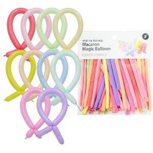 마카롱 요술 풍선 파티 아이들 장난감 장식용