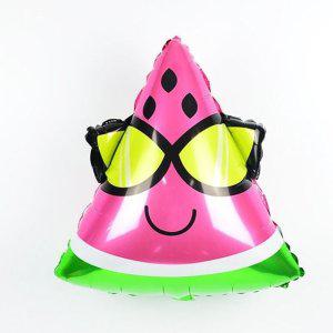 수박 모양 호일 풍선 파티 장식용 생일 장식 소품