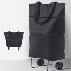 접이식 장바구니 이동식 쇼핑 카트 폴딩 숄더백 가방 시장 필수 아이템