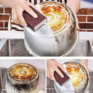 세척용 놋그릇 청소 브러쉬 다용도 수세미 찌든때 제거 10개