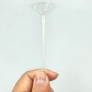 투명 풍선 스틱 100P 막대기 40cm 걸이 막대 장식용 도구