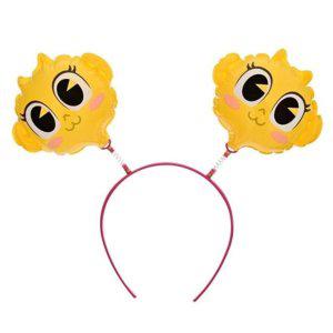 금비 풍선 머리띠 헤어밴드 파티 소품 장식 머리 장식품 어린이용 여자아이 헤어 액세서리